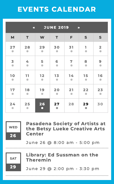 burbank culturals arts calendar-of-events