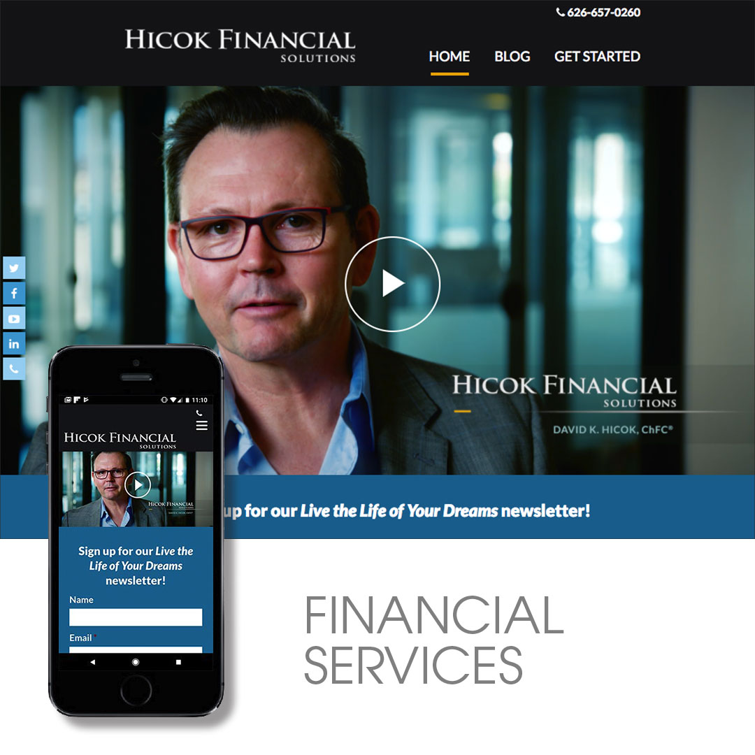 hicok financials wordpress website