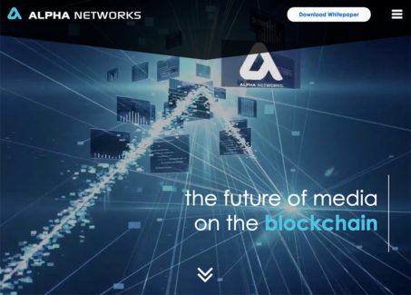 alpha networks website animation