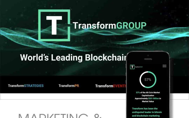 transform group wordpress website
