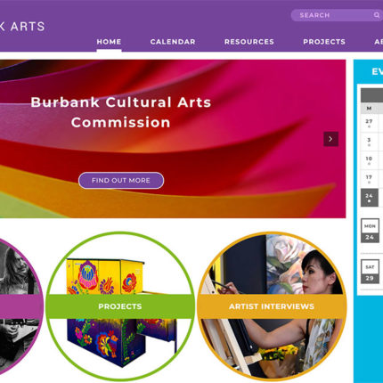 Burbank-Arts-Home-Page