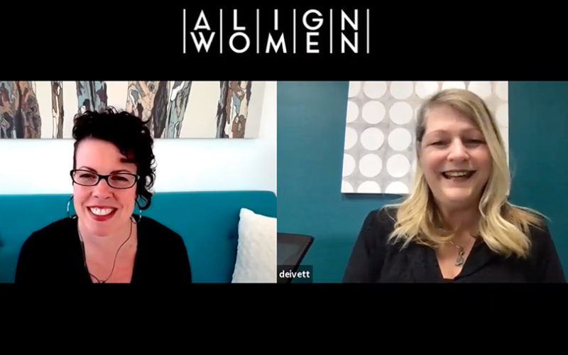 Amy Evans interviews De Ivett - The Align Women Podcast
