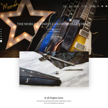 moody leather homepage