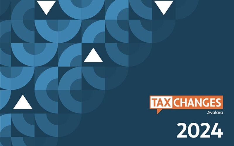 tax changes 2024 avalara - complimentary report